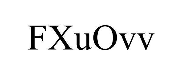 Trademark Logo FXUOVV