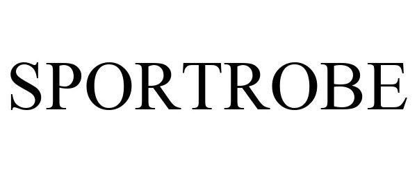 Trademark Logo SPORTROBE
