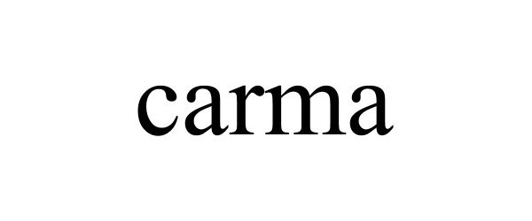 Trademark Logo CARMA