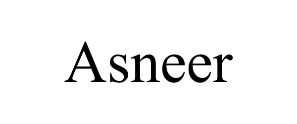 Trademark Logo ASNEER