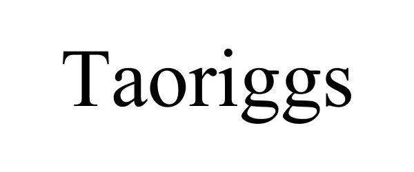  TAORIGGS