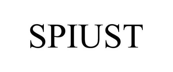 Trademark Logo SPIUST