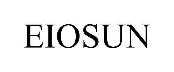 Trademark Logo EIOSUN
