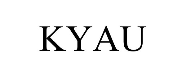 Trademark Logo KYAU