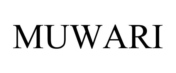 Trademark Logo MUWARI