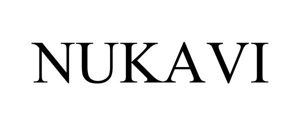 Trademark Logo NUKAVI