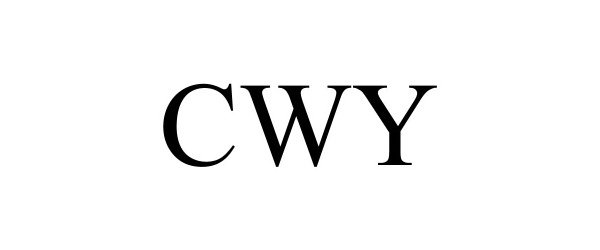 Trademark Logo CWY