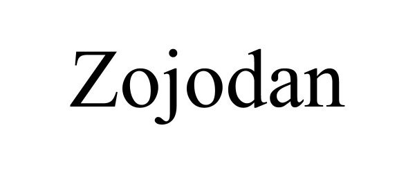  ZOJODAN