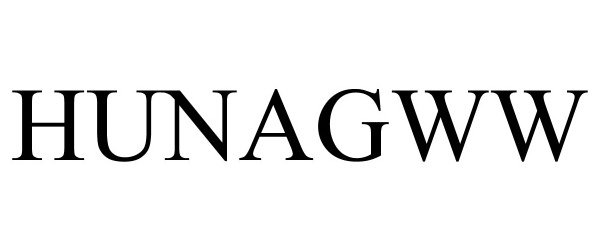 Trademark Logo HUNAGWW