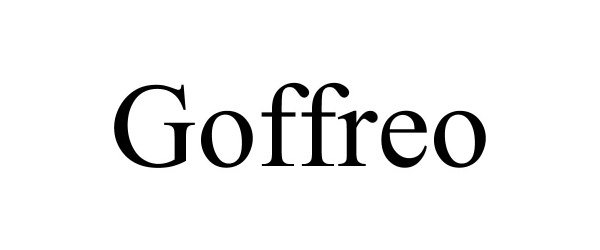 Trademark Logo GOFFREO