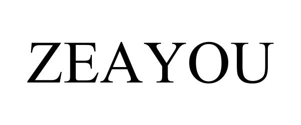 Trademark Logo ZEAYOU