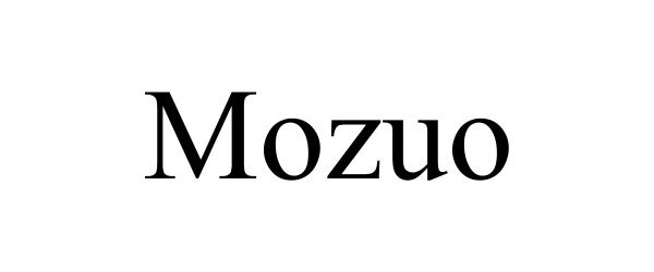 Trademark Logo MOZUO