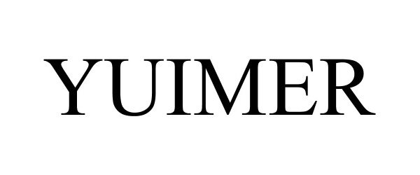 Trademark Logo YUIMER