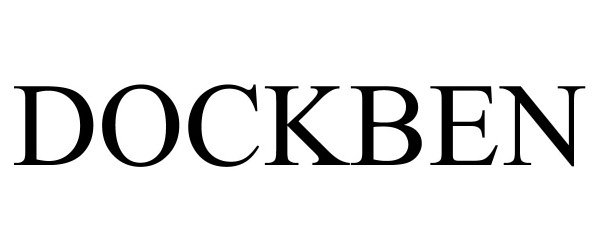 Trademark Logo DOCKBEN