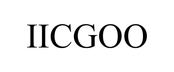Trademark Logo IICGOO