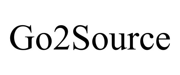 Trademark Logo GO2SOURCE