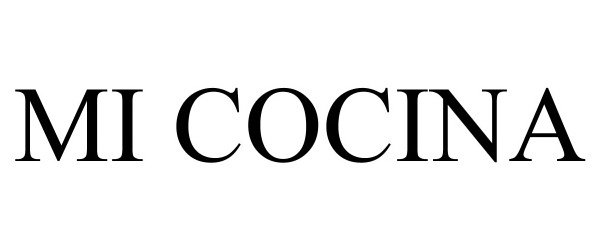 Trademark Logo MI COCINA
