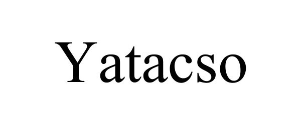 Trademark Logo YATACSO