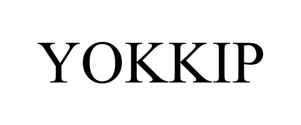 Trademark Logo YOKKIP