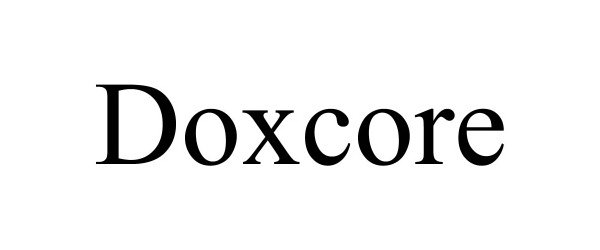  DOXCORE