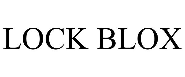 Trademark Logo LOCK BLOX