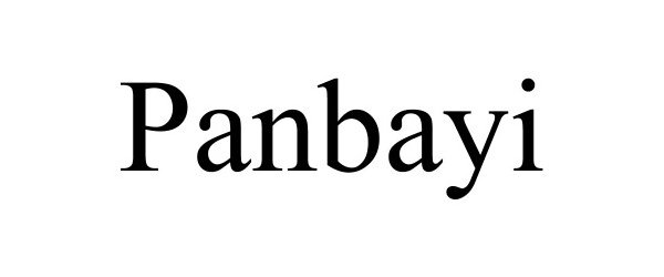 Trademark Logo PANBAYI