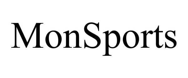 Trademark Logo MONSPORTS