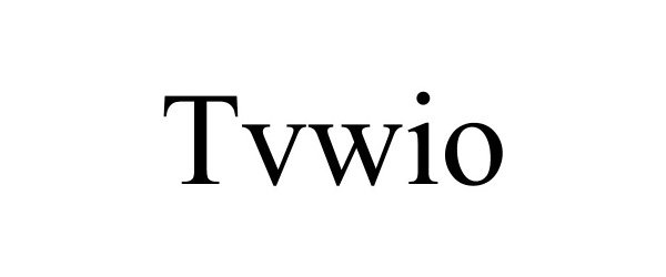 Trademark Logo TVWIO