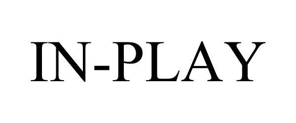 Trademark Logo IN-PLAY