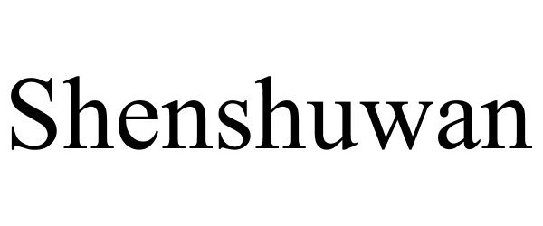 Trademark Logo SHENSHUWAN