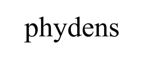  PHYDENS