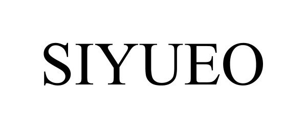 Trademark Logo SIYUEO