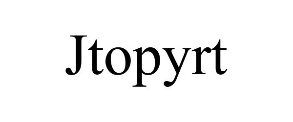 Trademark Logo JTOPYRT