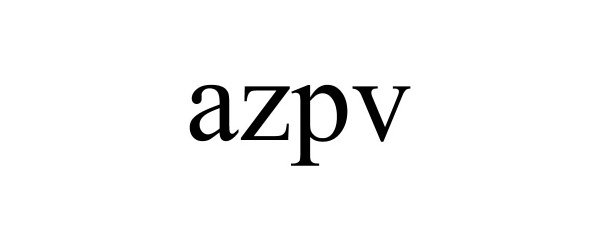 Trademark Logo AZPV