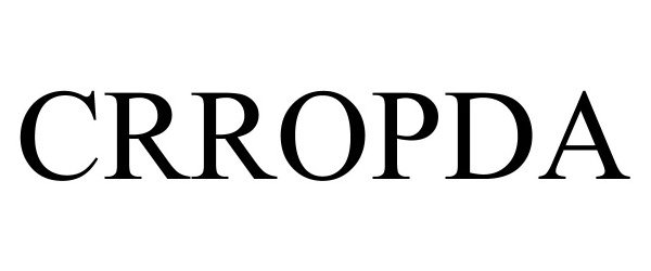  CRROPDA