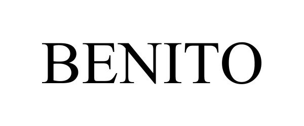 Trademark Logo BENITO