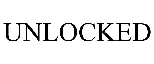 Trademark Logo UNLOCKED