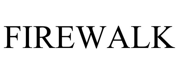 Trademark Logo FIREWALK