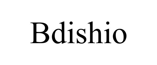 Trademark Logo BDISHIO