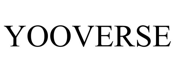 Trademark Logo YOOVERSE