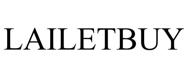 Trademark Logo LAILETBUY