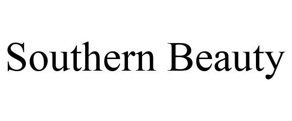 Trademark Logo SOUTHERN BEAUTY