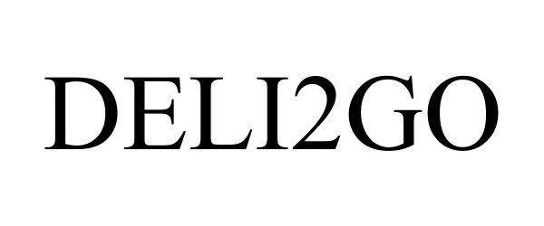 Trademark Logo DELI2GO