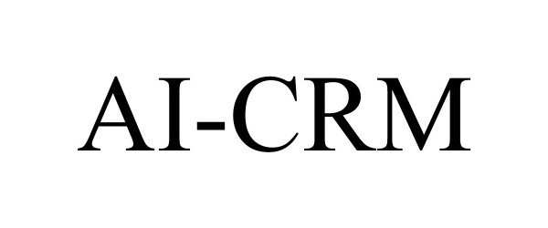 Trademark Logo AI-CRM