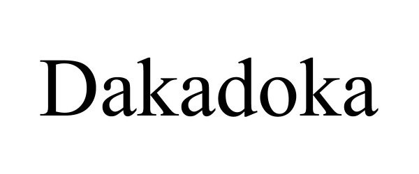  DAKADOKA