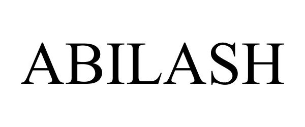 Trademark Logo ABILASH