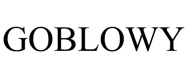  GOBLOWY