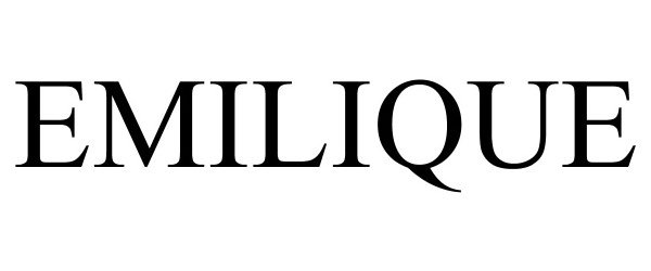 Trademark Logo EMILIQUE