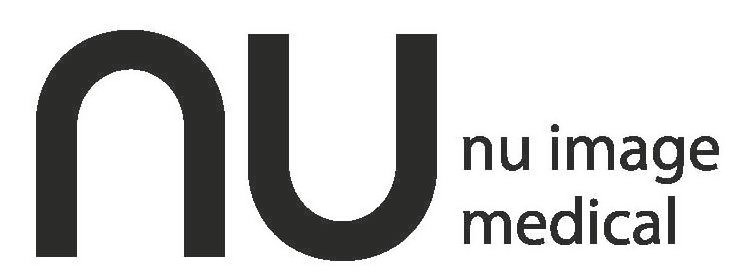  THE LETTER &quot;N&quot; NEXT TO THE LETTER &quot;U&quot; NEXT TO THE WORDS &quot;NU IMAGE MEDICAL&quot; IN LAW CASE FORMAT