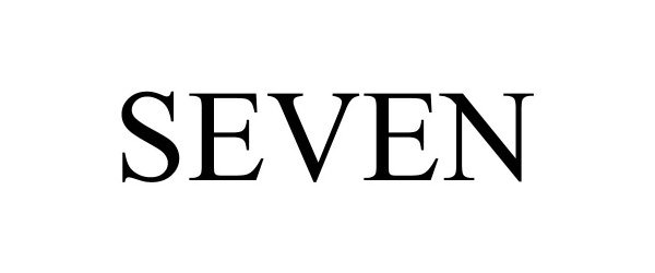 Trademark Logo SEVEN